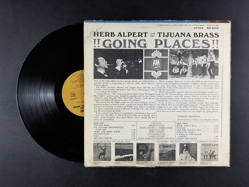 Herb Alpert & The Tijuana Brass - !!Going Places!! (1965, LP)