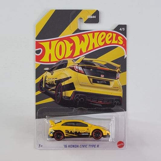 Hot Wheels - '16 Honda Civic Type R (Yellow)