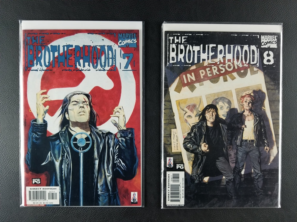 The Brotherhood #1-9 Set (Marvel, 2001-02)