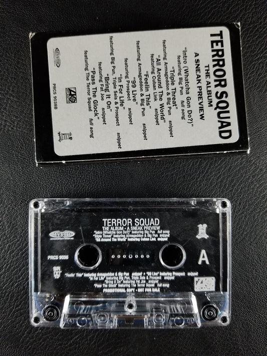 Terror Squad - The Album "A Sneak Preview" (1999, Cassette, Sampler) [Promo]