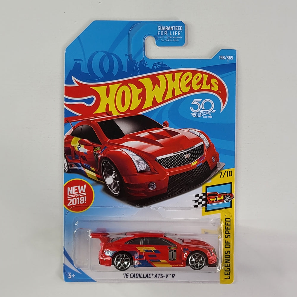 Hot Wheels - '16 Cadillac ATS-V R (Red)