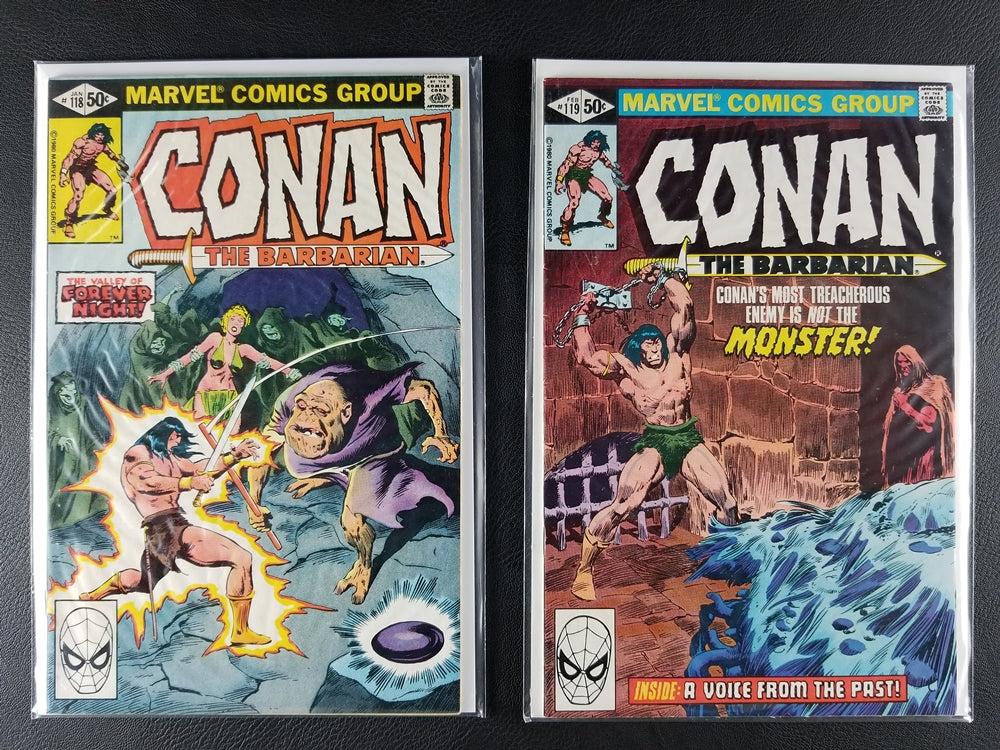 Conan the Barbarian #116-120 Set (Marvel, 1980-81)