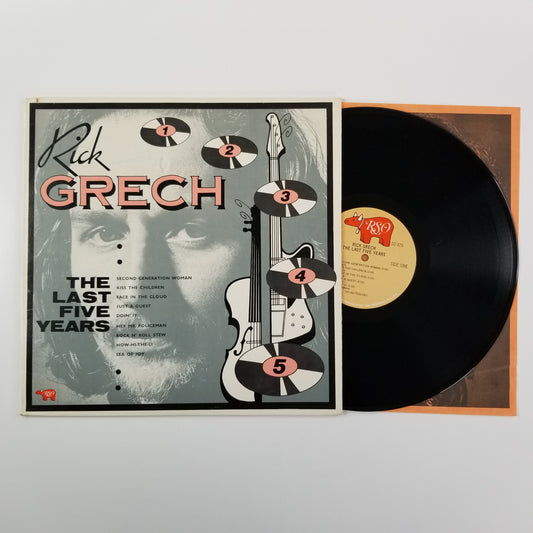 Rick Grech - The Last Five Years (1973, LP)