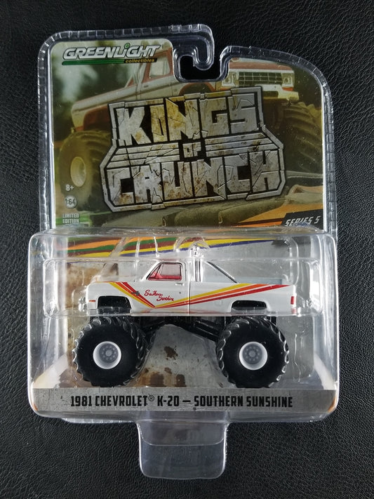 Greenlight - 1981 Chevrolet K-20 - Southern Sunshine (White) [Kings of Crunch (Series 5); Limited Edition]