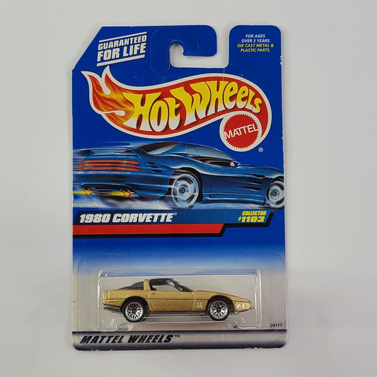 Hot Wheels - 1980 Corvette (Metalflake Gold)