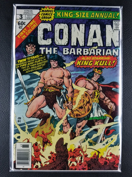 Conan the Barbarian Annual #3 (Marvel, 1977)