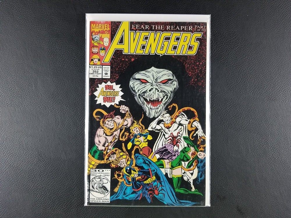 The Avengers [1st Series] #348-352 Set (Marvel, 1992)