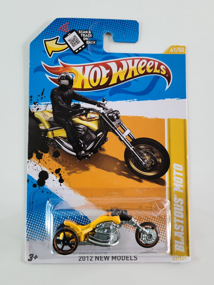 Hot Wheels - Blastous Moto (Yellow)