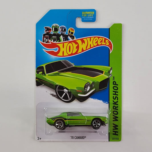 Hot Wheels - '70 Camaro (Metalflake Green)