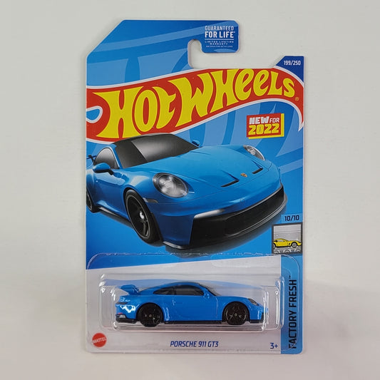 Hot Wheels - Porsche 911 GT3 (Shark Blue)