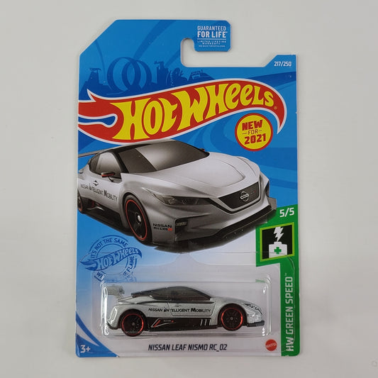 Hot Wheels - Nissan Leaf NISMO RC_02 (Metalflake Silver)