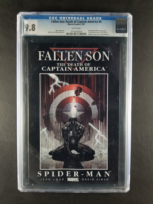 Fallen Son: The Death of Captain America #1A (Marvel, June 2007) [9.8 CGC]