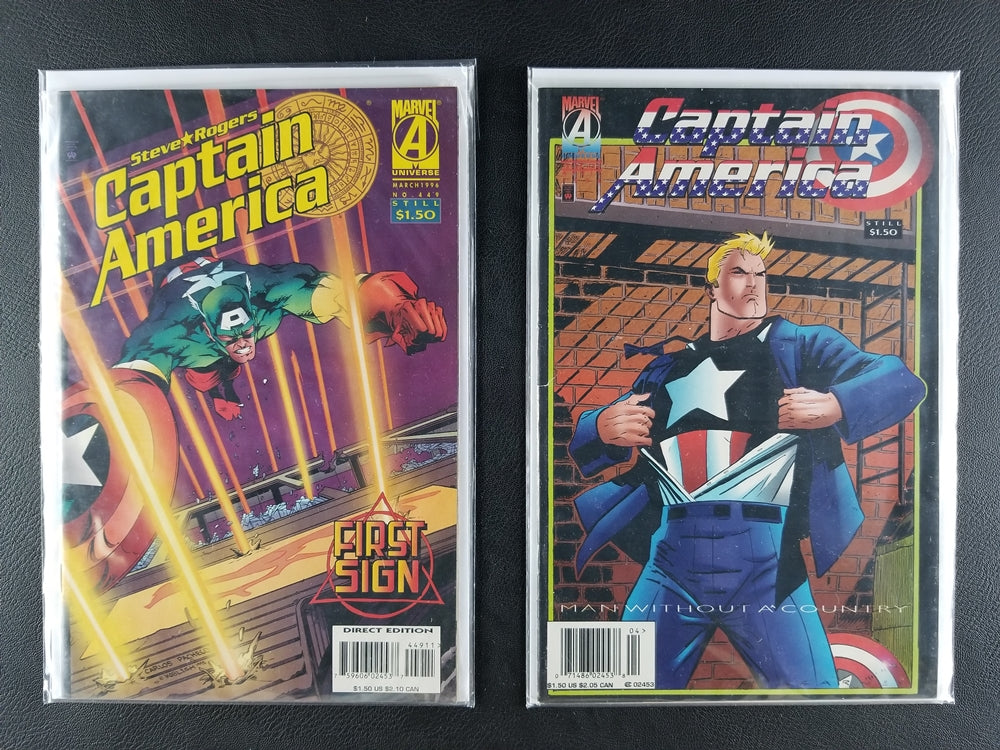 Captain America [1st Series] #441-450 Set (Marvel, 1995-96)