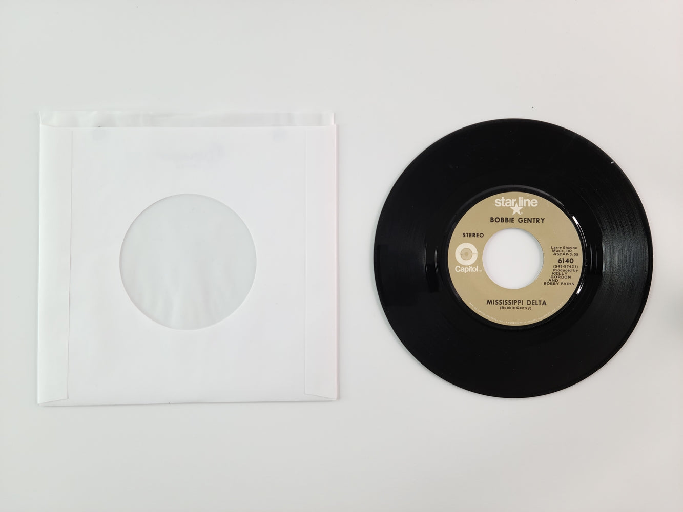 Bobbie Gentry - Ode to Billie Joe (1967, 7'' Single)