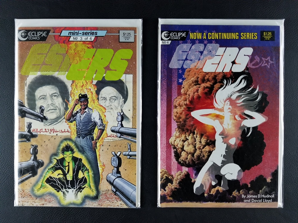 ESPers [1st Series] #1-5 Set (Eclipse, 1986-87)