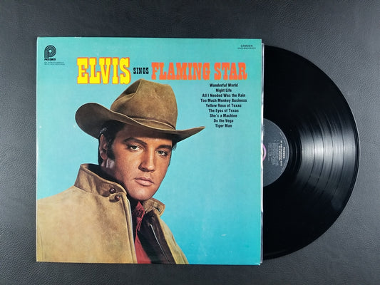 Elvis Presley - Elvis Sings "Flaming Star" (1975, LP)