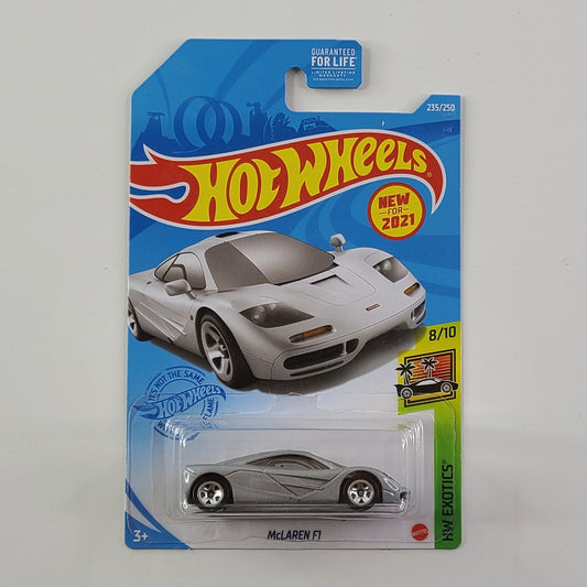 Hot Wheels - McLaren F1 (Metalflake Magnesium Silver) [New for 2021]