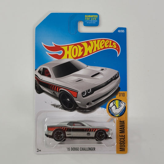 Hot Wheels - '15 Dodge Challenger (Metalflake Silver)