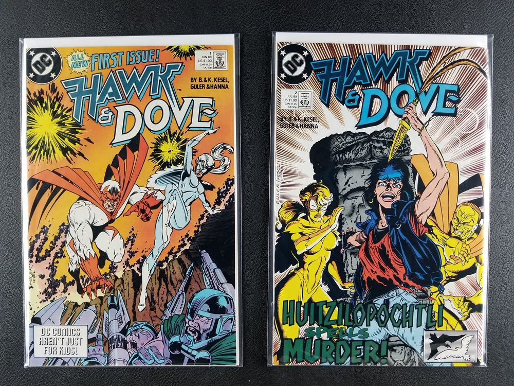 Hawk & Dove [3rd Series] #1-5 Set (DC, 1989)