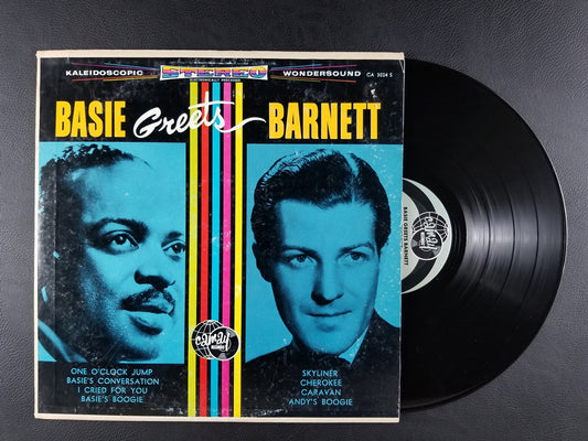 Count Basie/Charlie Barnett - Basie Greets Barnett (LP)