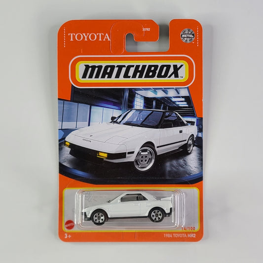 Matchbox - 1984 Toyota MR2 (White) [Closed Headlights]