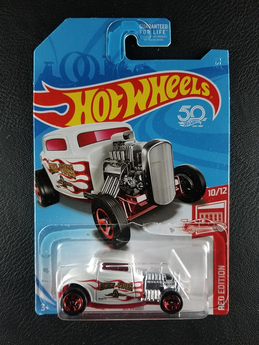 Hot Wheels - '32 Ford (White) [10/12 - Red Edition] [Target Exclusive]