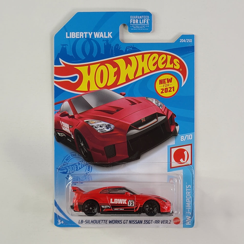 Hot Wheels - LB-Silhouette Works GT Nissan 35GT-RR VER.2 (Red)