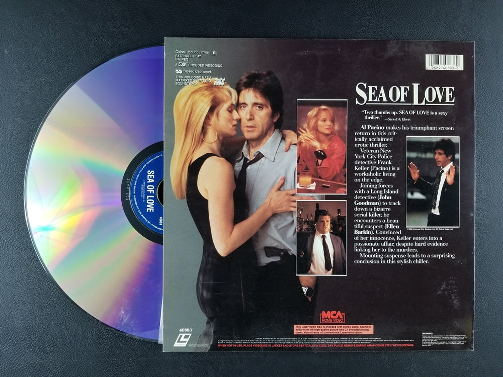 Sea of Love (1990, Laserdisc)