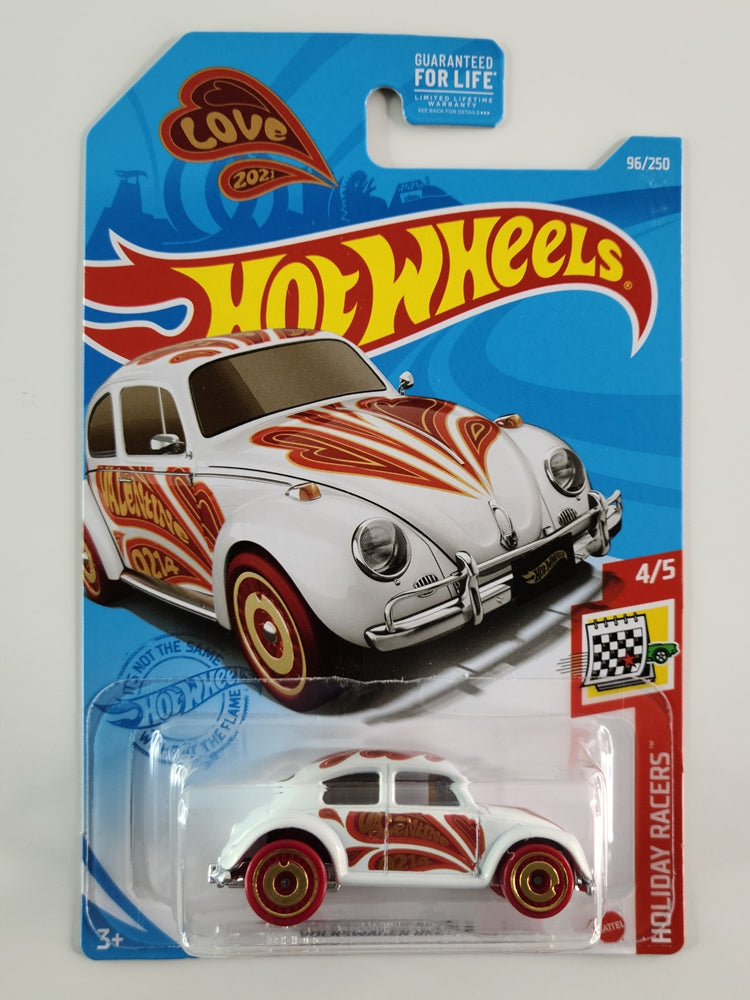 Hot Wheels - Volkswagen Beetle (Metalflake White)