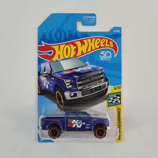 Hot Wheels - '15 Ford F-150 (Metalflake Blue)