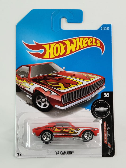 Hot Wheels - '67 Camaro (Red) [Camaro Fifty Mini Collection (2017) - 5/5]