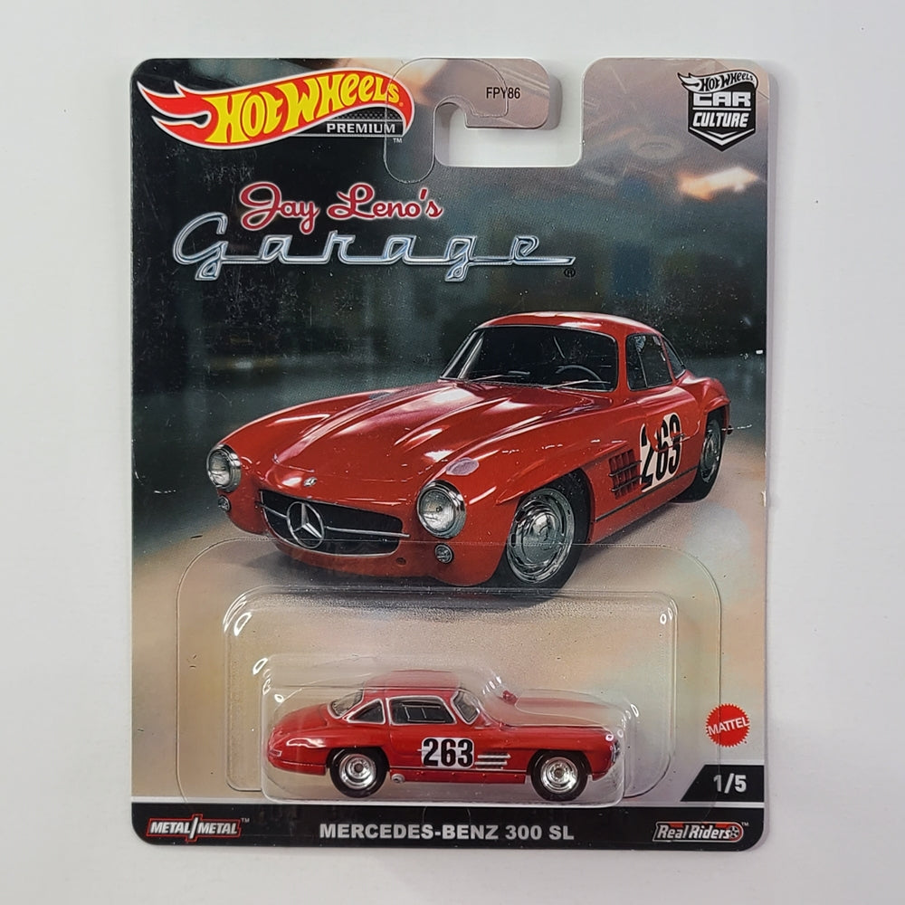 Hot Wheels Premium - Mercedes-Benz 300 SL (Red)