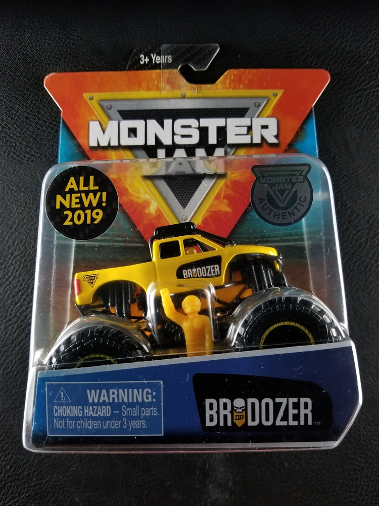 Spin Master Monster Jam - Bridozer (Yellow)