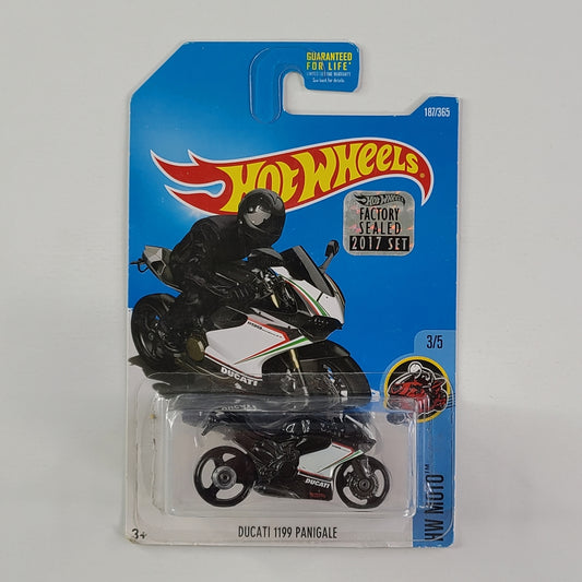 Hot Wheels - Ducati 1199 Panigale (Black) [Factory Sealed 2017 Set]