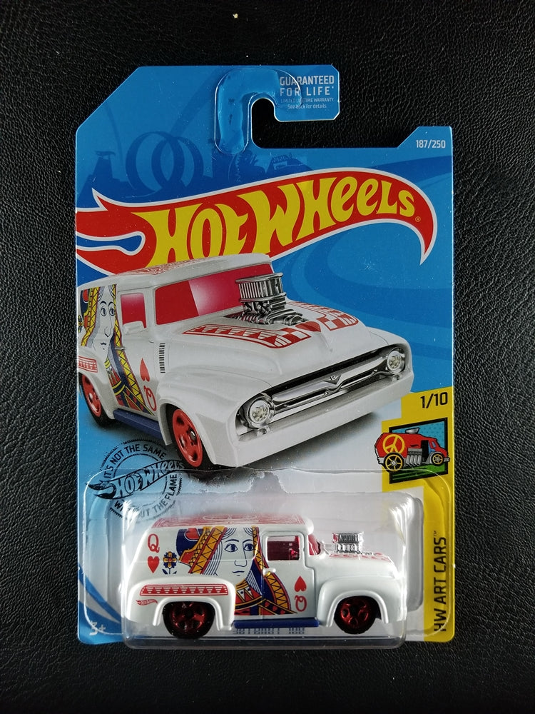 Hot Wheels - '56 Ford F-100 (White)