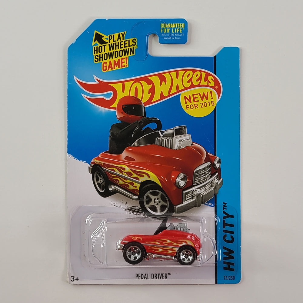 Hot Wheels - Pedal Driver (Red) [HW City: Surf Patrol Series (2015) - 74/250]