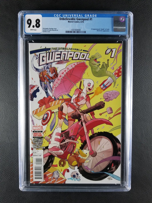 The Unbelievable Gwenpool TPB #1-1ST (Marvel, November 2016) [9.8 CGC]