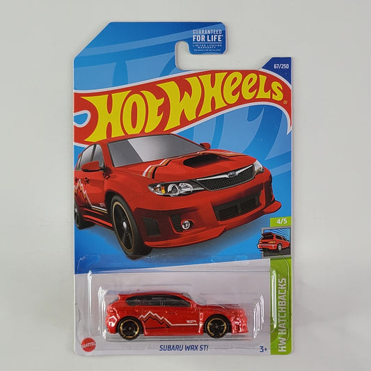 Hot Wheels - Subaru WRX STI (Red)