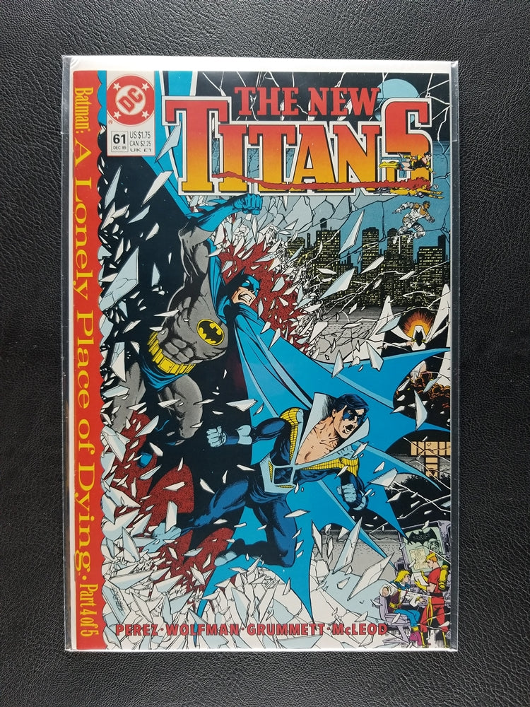 The New Teen Titans [2nd Series] New Titans #61 (DC, December 1989)