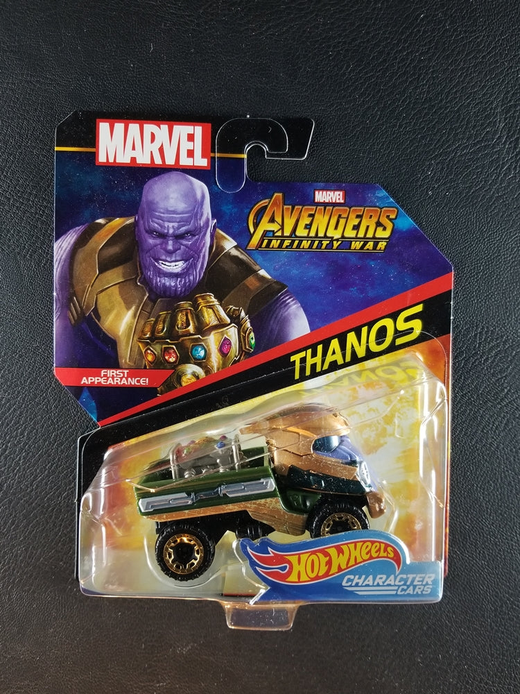 Hot Wheels Character Cars - Thanos (Green) [Avengers: Infinity War]