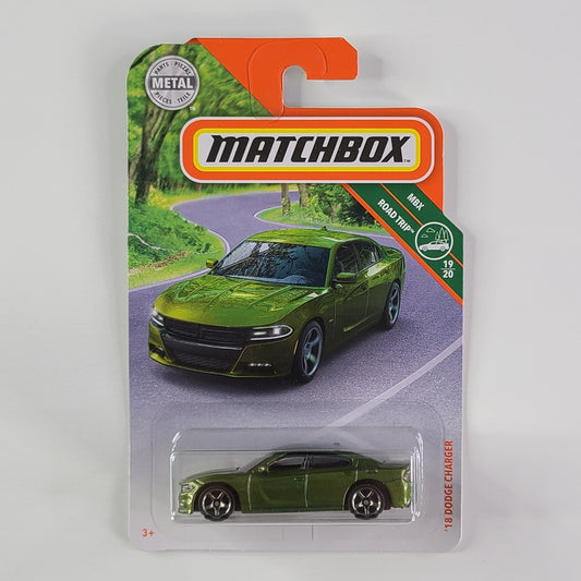 Matchbox - '18 Dodge Charger (Metalflake Green)