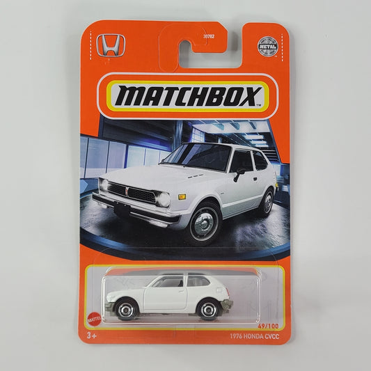 Matchbox - 1976 Honda CVCC (White)