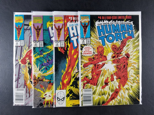 Saga of the Original Human Torch #1-4 Set (Marvel, 1990)