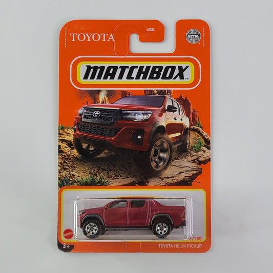 Matchbox - Toyota Hilux Pickup (Metalflake Red)