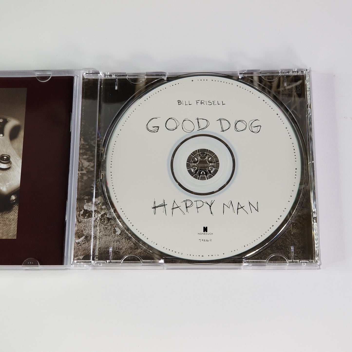 Bill Frisell – Good Dog, Happy Man (1999, CD) 79536-2