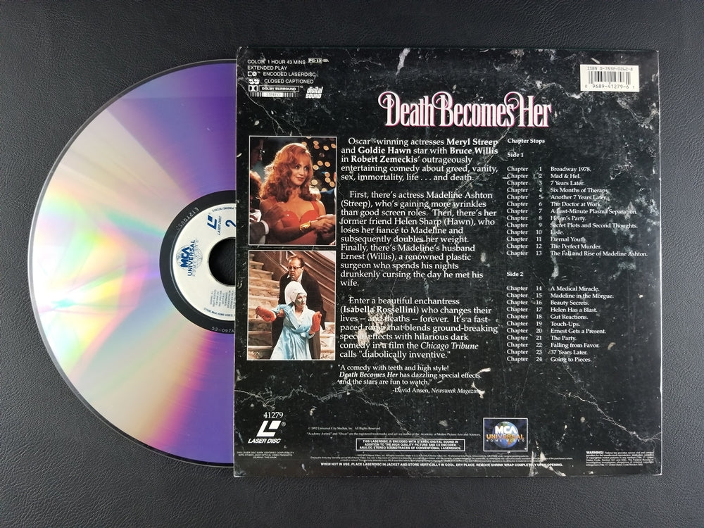 Death Becomes Her (1993, Laserdisc)