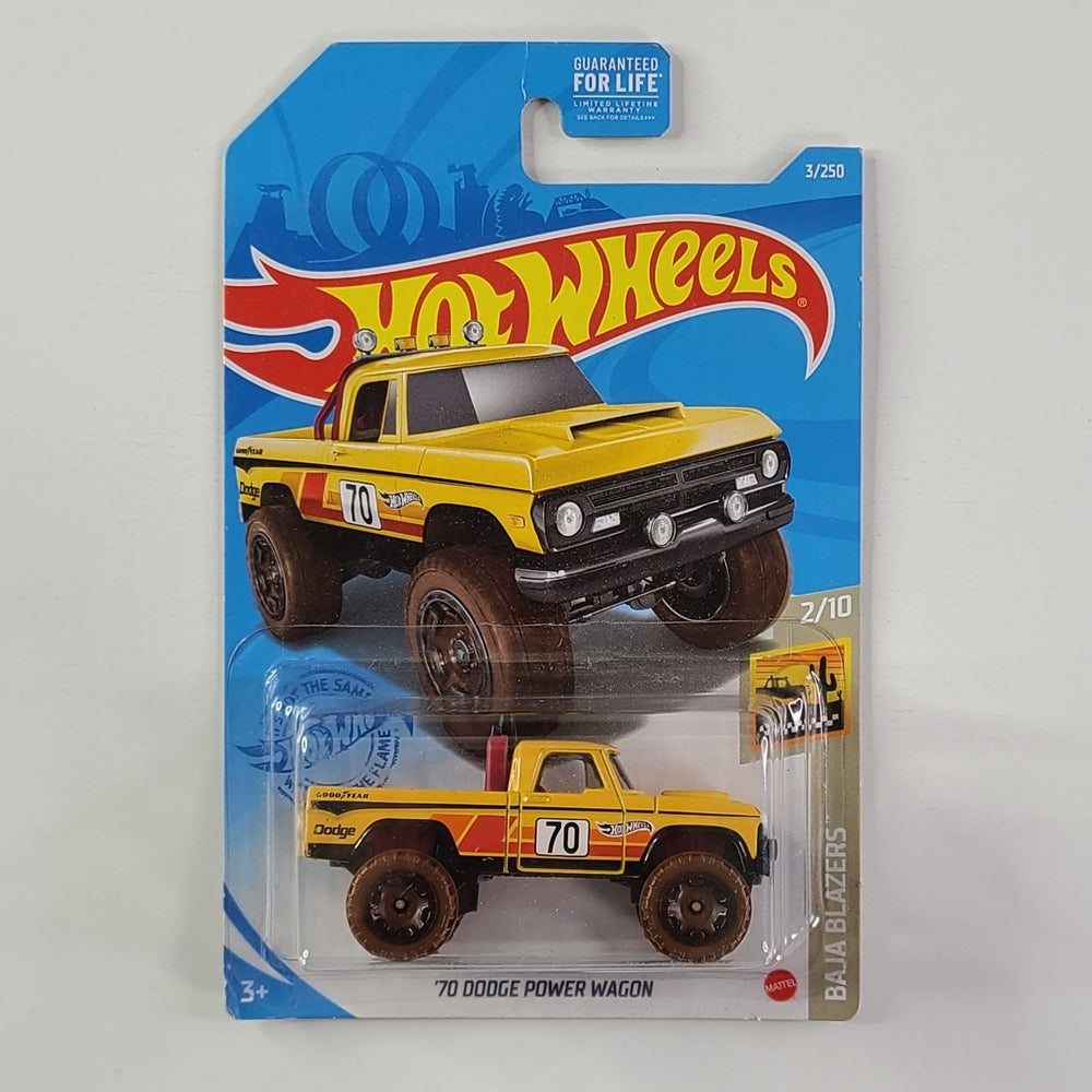 Hot Wheels - '70 Dodge Power Wagon (Yellow)