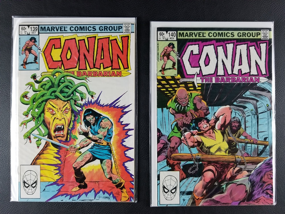 Conan the Barbarian #131-140 Set (Marvel, 1982)