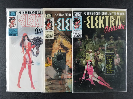 Elektra: Assassin #1-3 Set (Marvel, 1986)