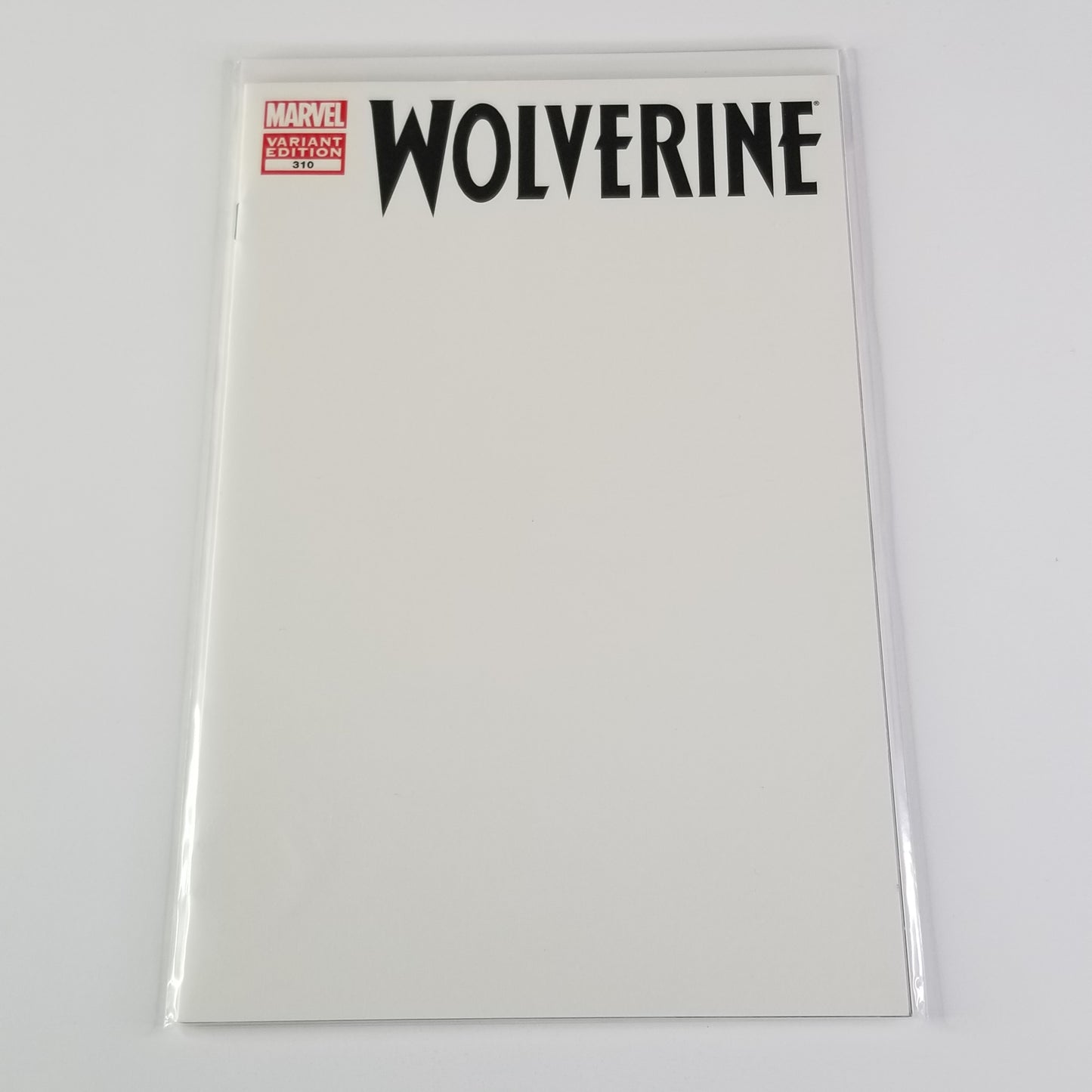 Wolverine (Marvel, 2010 3rd Series) #310 Blank Variant
